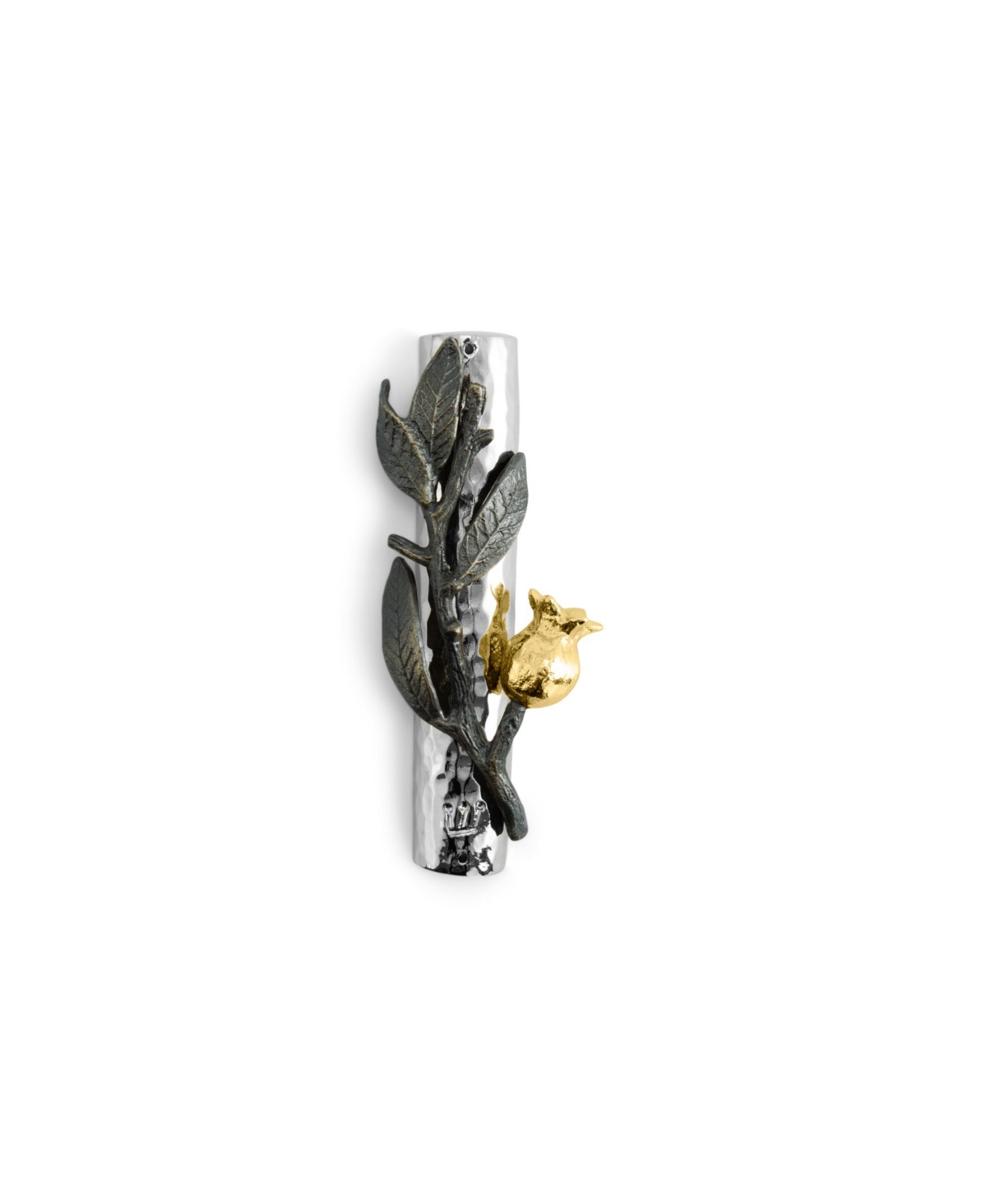 Shop Michael Aram Pomegranate Mezuzah In Gold- Tone