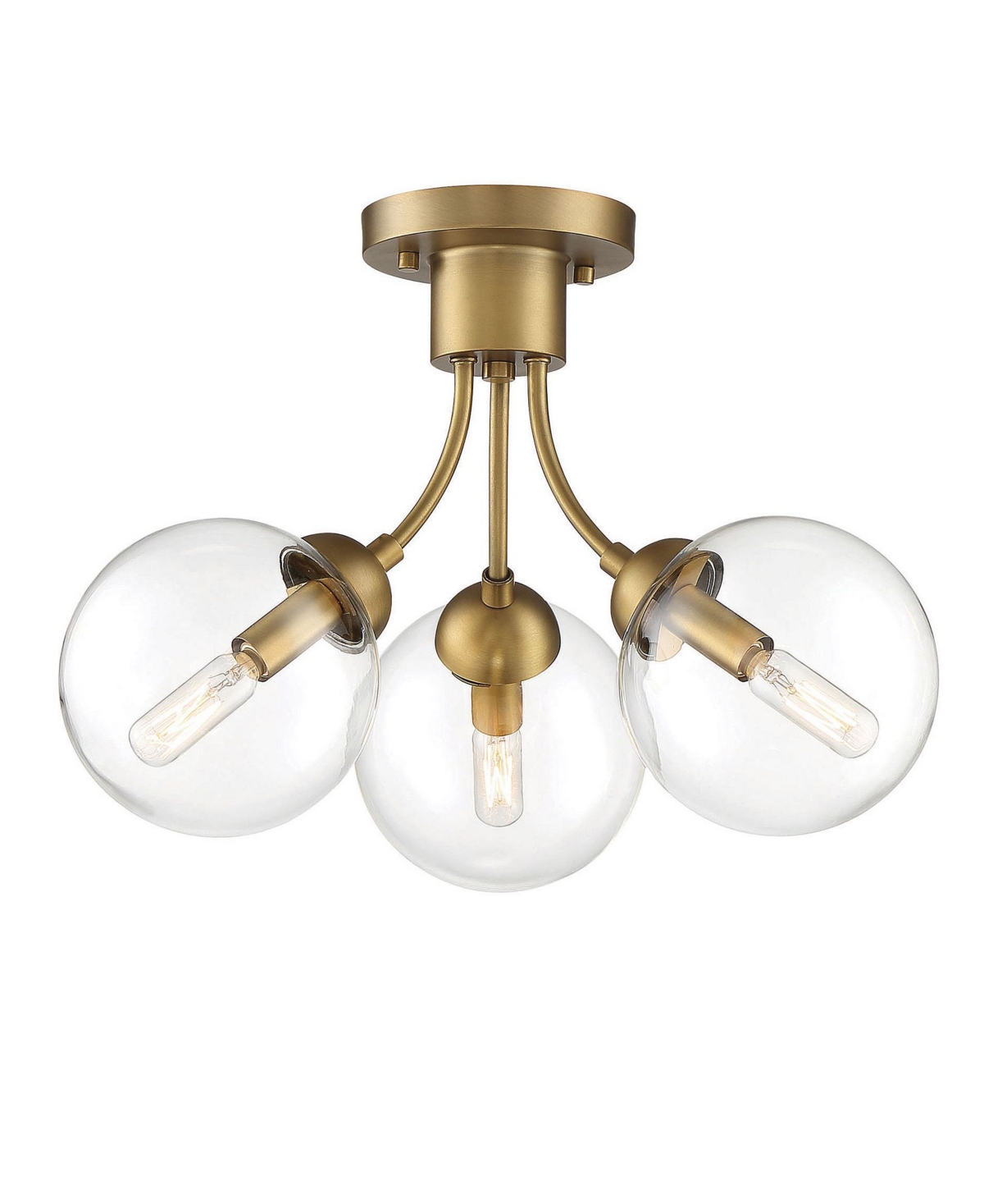 bubble semi flush mount