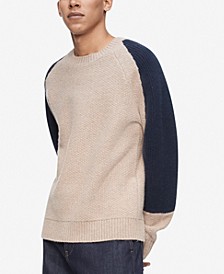Men's Colorblocked Cashmere Wool Sweater