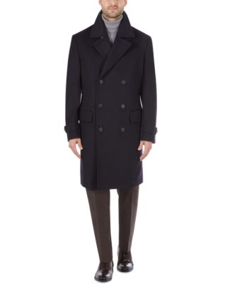 lauren double breasted wool coat