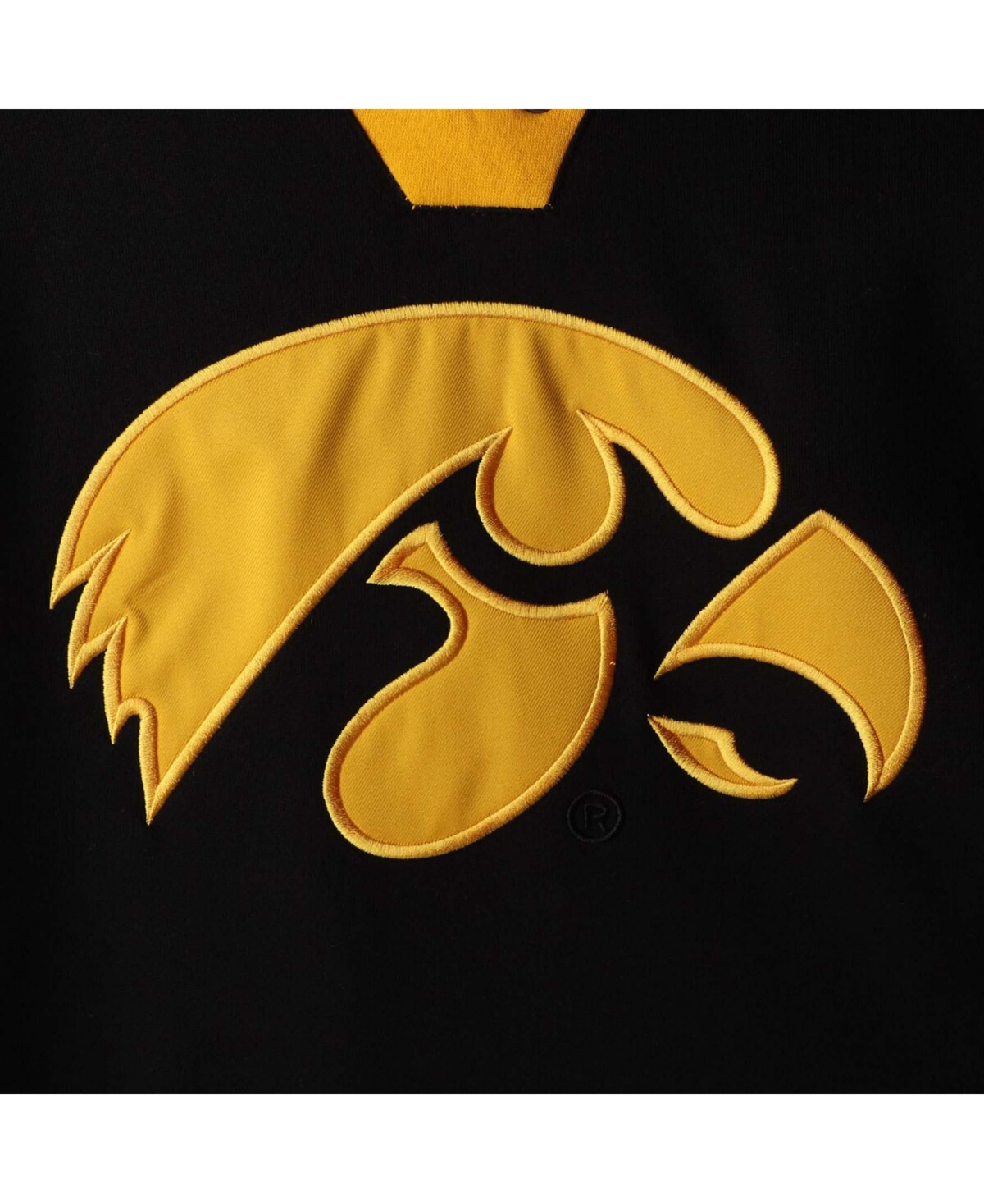 Shop Colosseum Men's Black Iowa Hawkeyes 2.0 Lace-up Pullover Hoodie