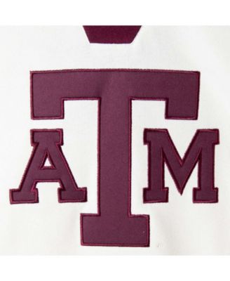 Men's Cream Texas A M Aggies 2.0 Lace-Up Hoodie