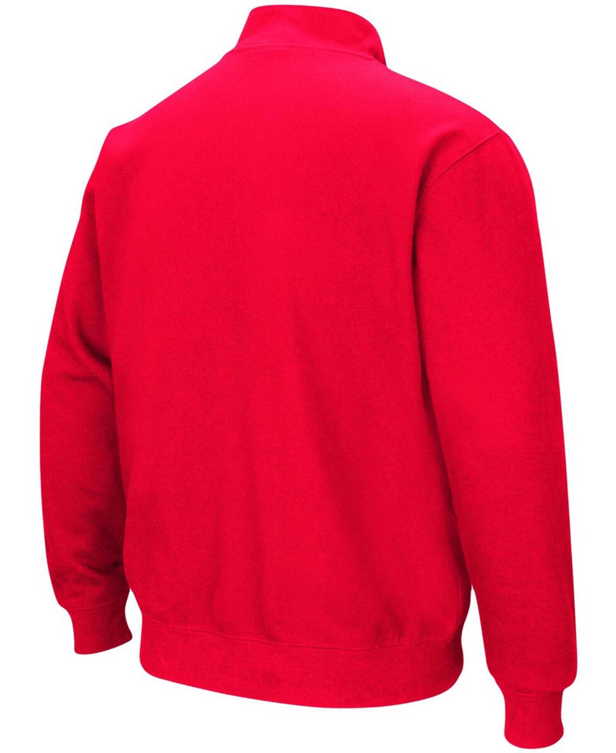 Colosseum Men's Cardinal Ball State Cardinals Tortugas Logo Quarter-zip Jacket In Cardinal