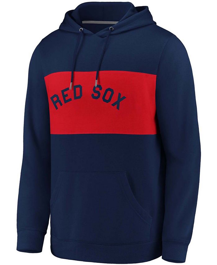 Fanatics Men's Navy and Red Boston Red Sox True Classics Faux Cashmere ...