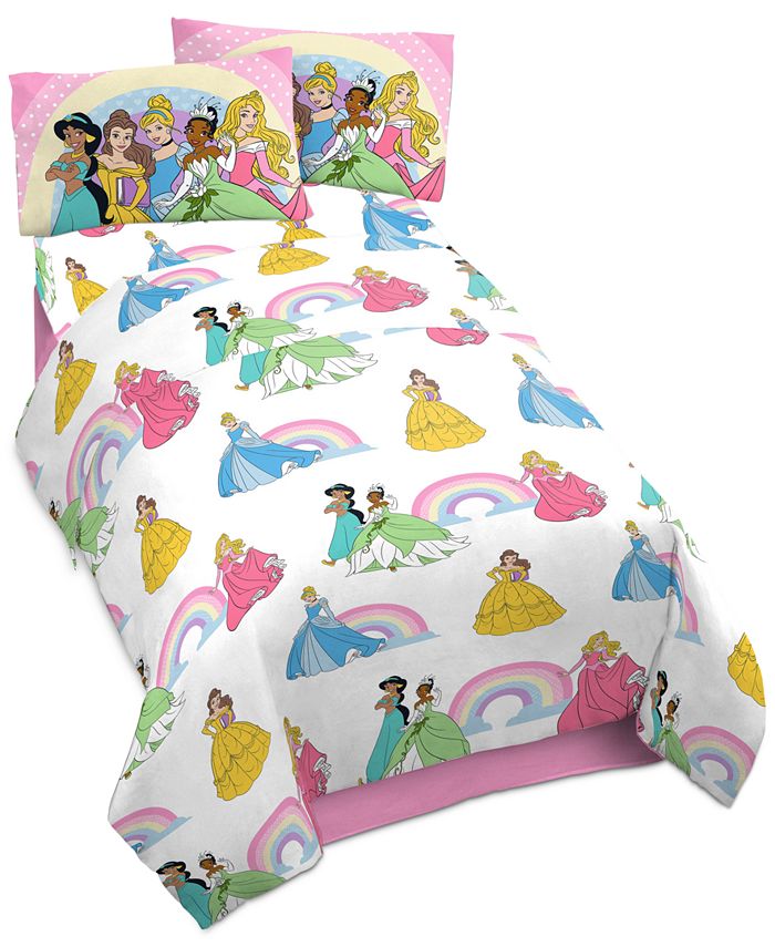 Disney Princess 3Pc. Twin Sheet Set Macy's