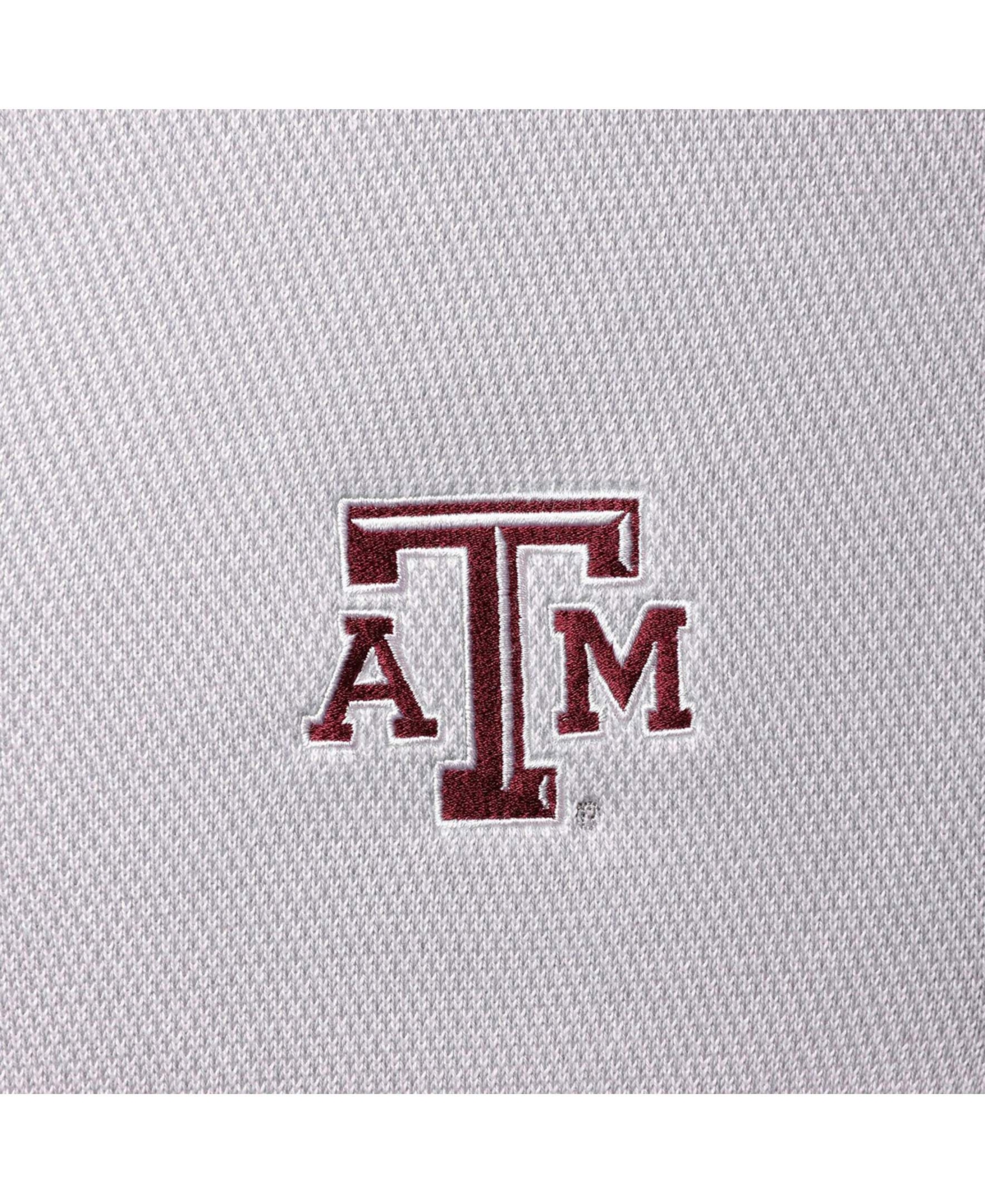 Men'sTexas A M Aggies Knit Quarter-Zip Jacket - Gray