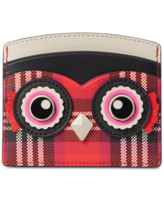 kate spade owl card holder