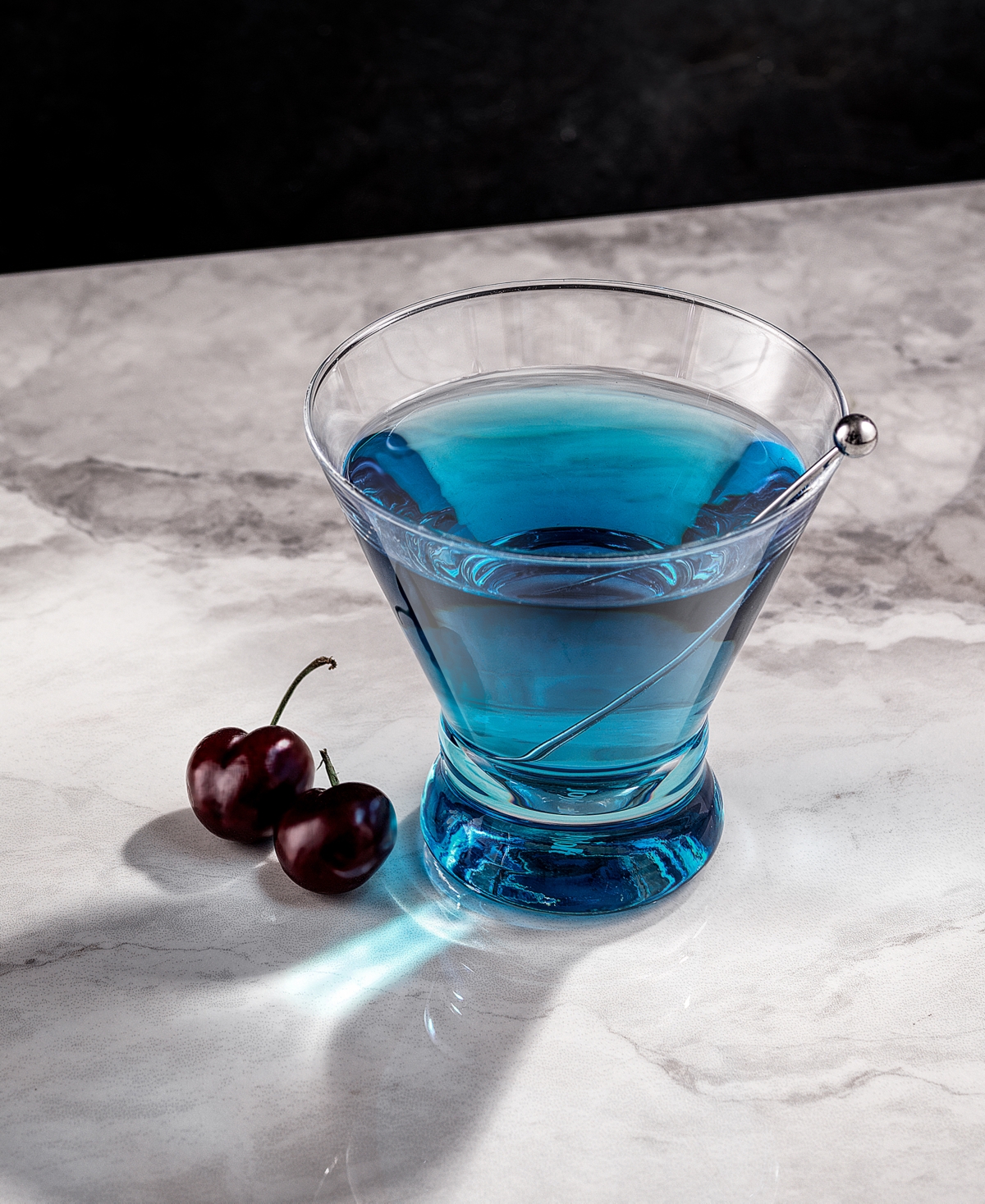 JoyJolt Hue Colored Stemless Martini Glasses, Set of 6