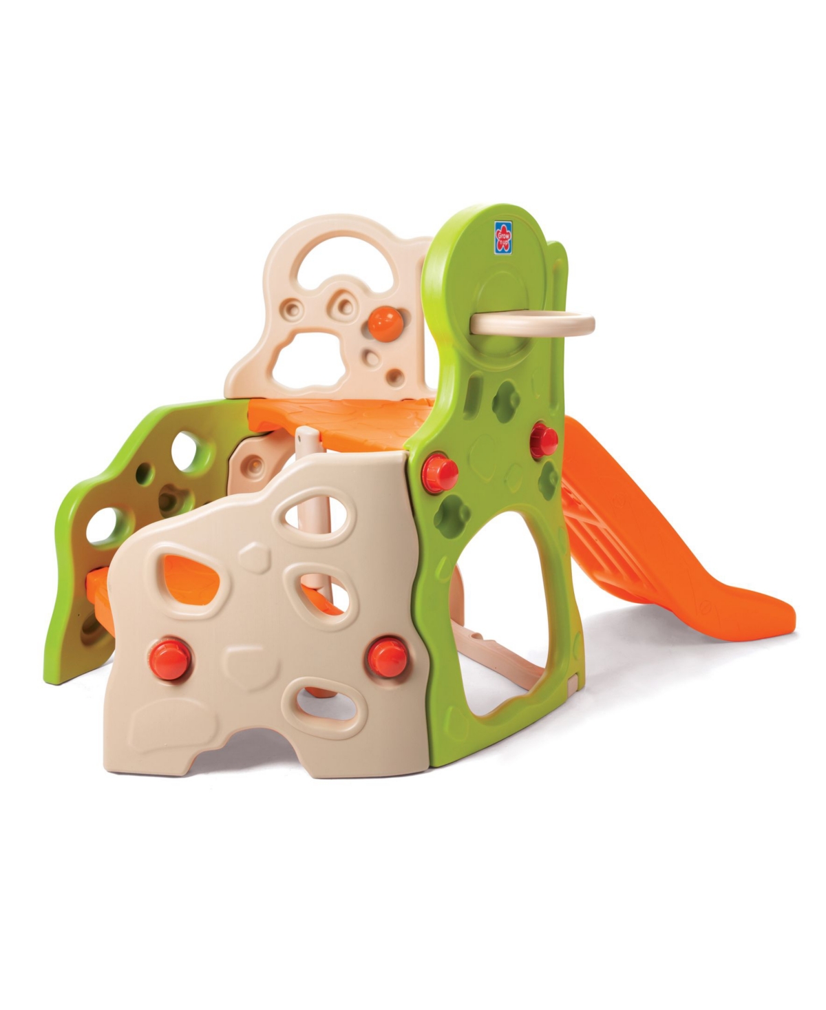 Shop Grow 'n Up Lil' Adventurers Climber And Slide In Multi