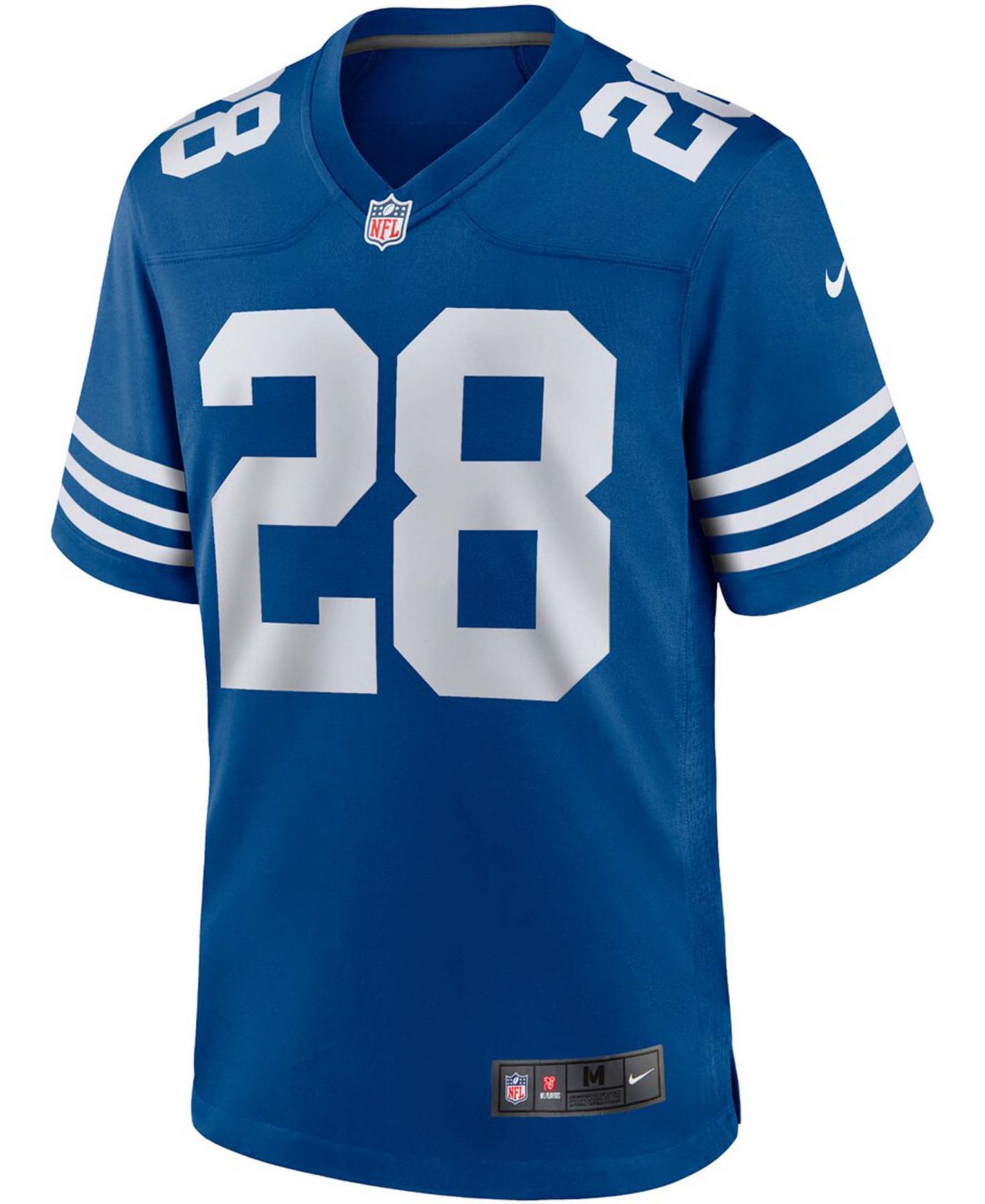 Мужской топ Nike Jonathan Taylor Indianapolis Colts Alternate Game Jersey, цвет: Королевский синий — фото 3