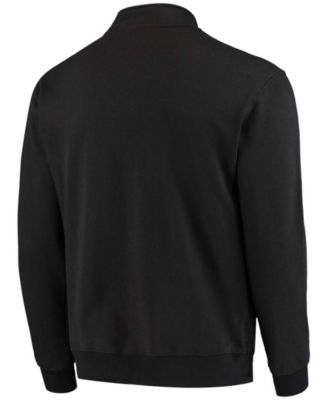 Men's Black Kansas Jayhawks Tortugas Logo Quarter-Zip Jacket
