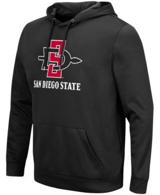 Men's Black San Diego State Aztecs Lantern Pullover Hoodie