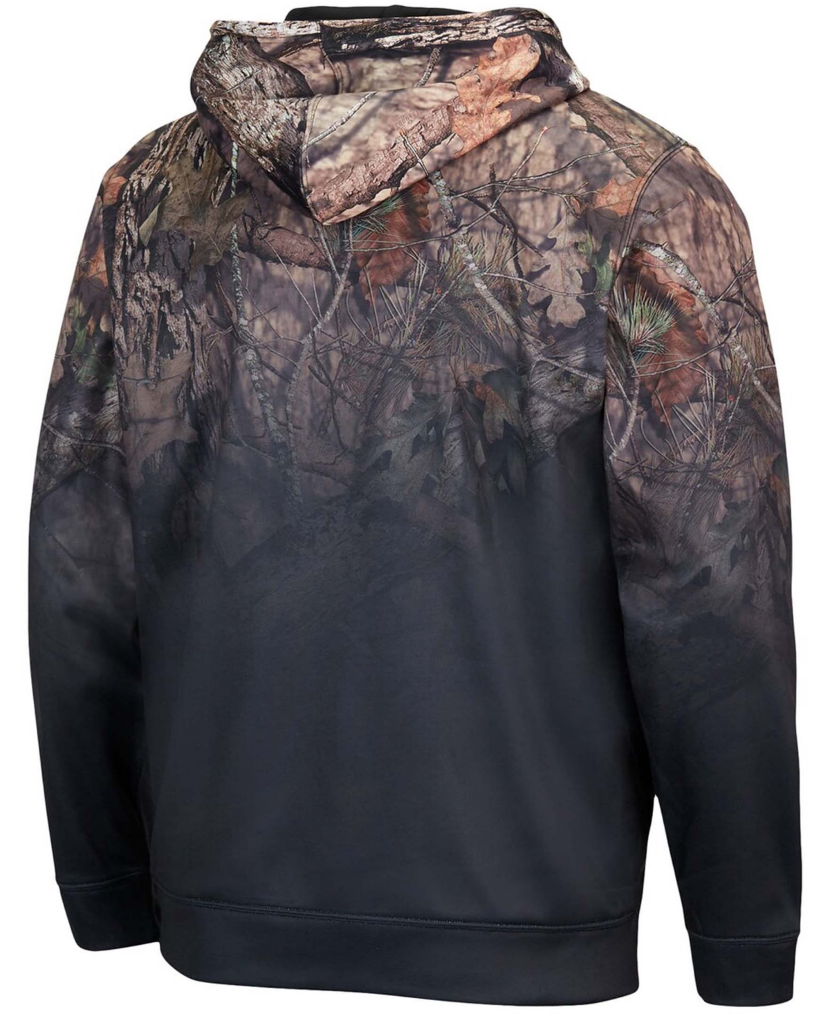 Men'sNebraska Huskers Mossy Oak Pullover Hoodie - Black