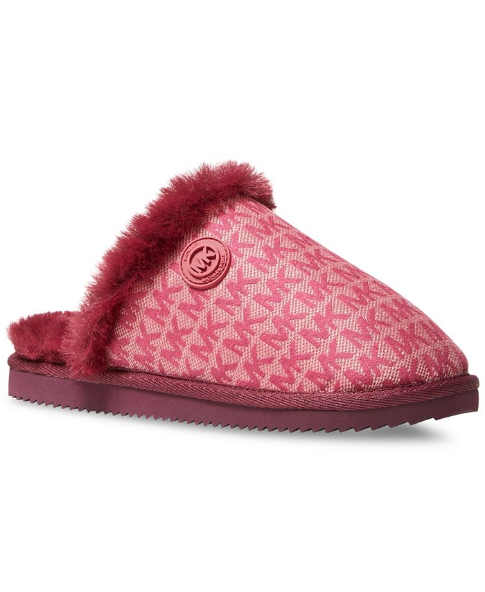 Total 59+ imagen michael kors pink slippers