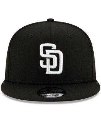 Men's Black San Diego Padres 9Fifty Adjustable Hat
