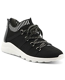 Women's Tallie Stretch Knit Sport Lace-Up Sneakers