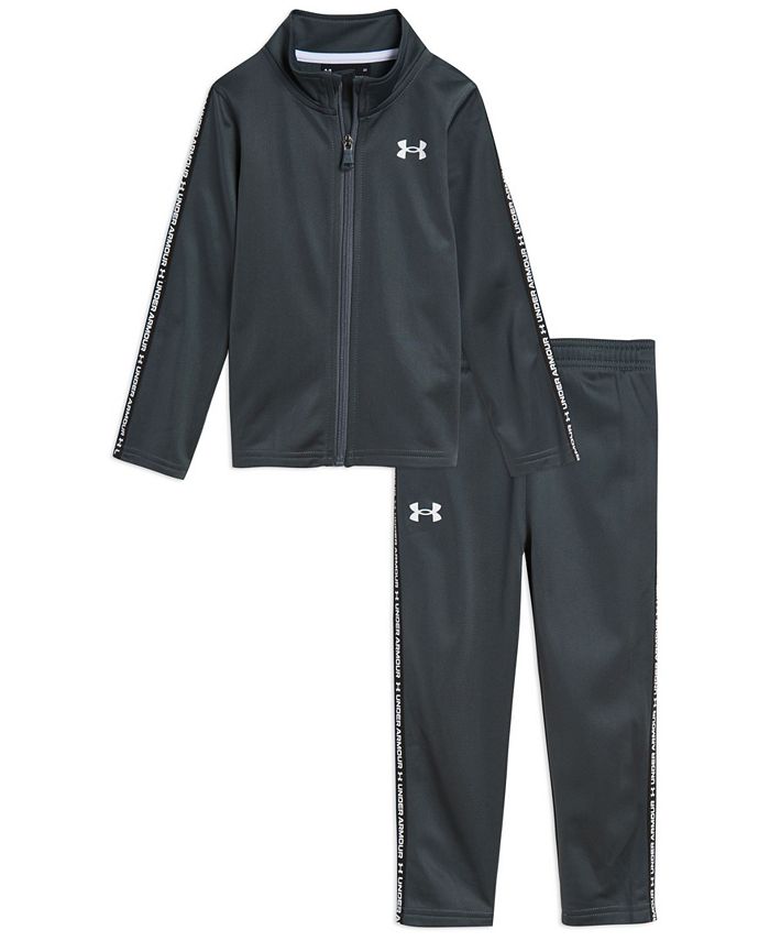Under Armour Little Boys MockNeck ZipUp Track Suit Set Macy's