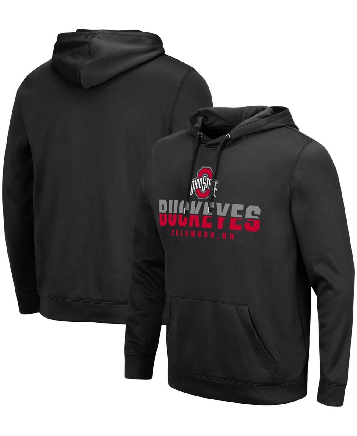 Shop Colosseum Men's Black Ohio State Buckeyes Lantern Pullover Hoodie