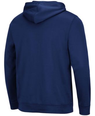 Men's Navy Michigan Wolverines Lantern Pullover Hoodie