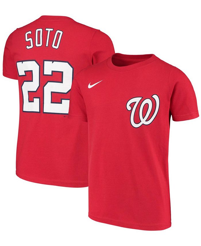 Nike Washington Nationals Toddler Official Blank Jersey - Macy's