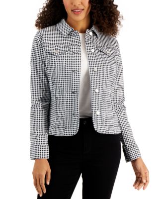 black denim jacket macys