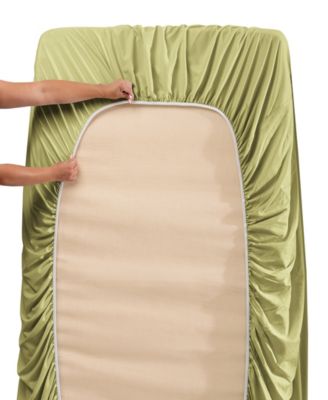 Extra Deep Pocket Microfiber 4-Pc. Sheet Set, Twin