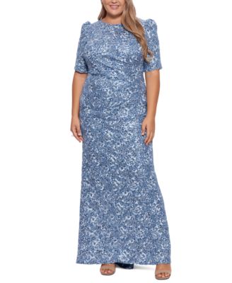 xscape plus size evening dresses