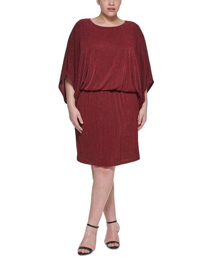 Jessica Howard Plus Size Blouson Dress Macy s