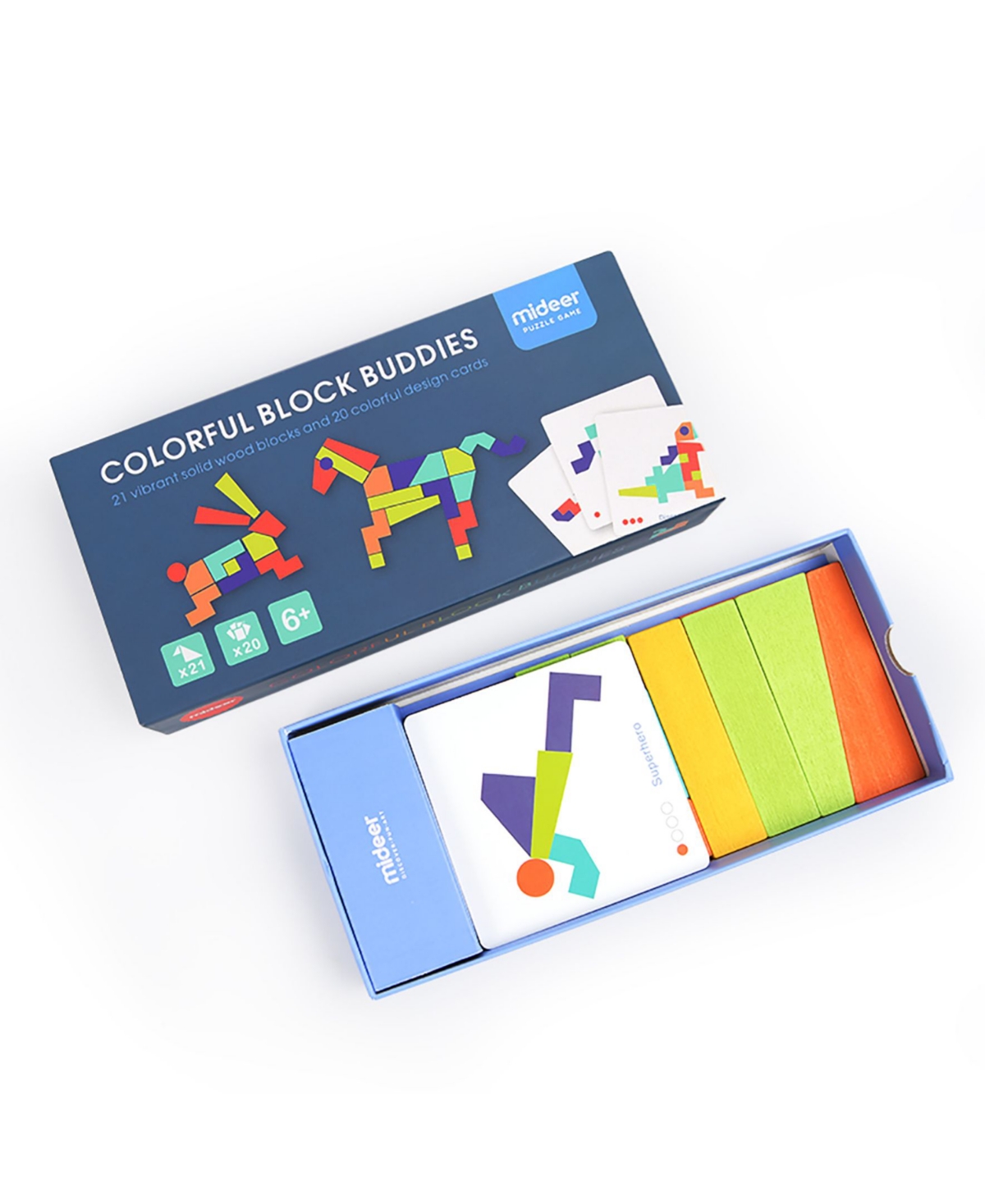 Mideer Geometric Imagination Puzzle In Multi