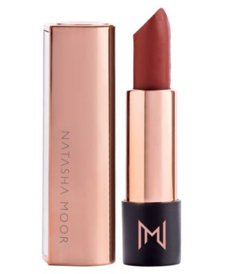 Natasha Moor Silk Suede Lipstick - Titan