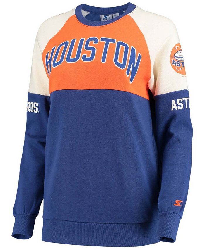 Starter Women's Orange Houston Astros The Legend Full-Snap Jacket - Macy's