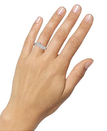 Macy's - Diamond Statement Ring (1/2 ct. t.w.) in 14k White Gold