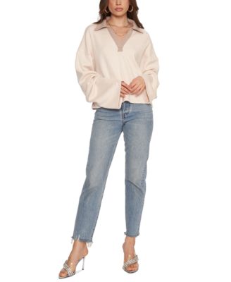 4SI3NNA - V-Neck Milo Top