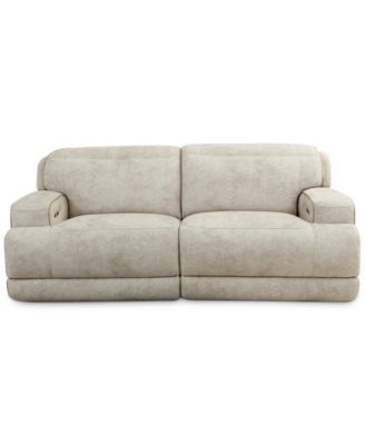 Sebaston 2-Pc. Fabric Sofa with 2 Power Motion Recliners, Created for Macy's