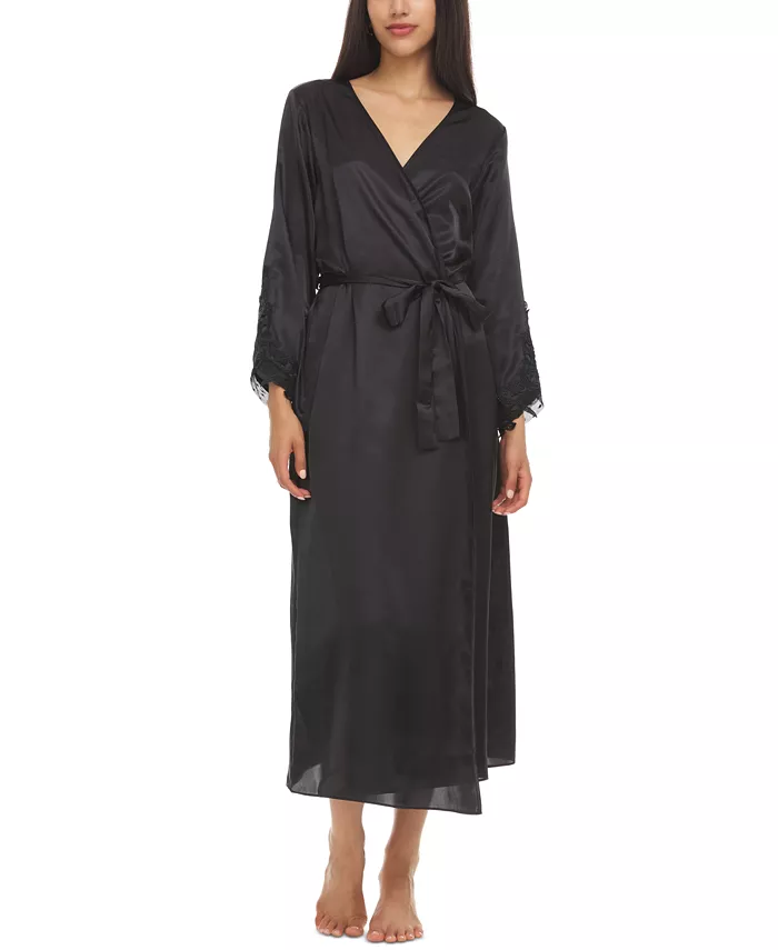 A woman in a black robe