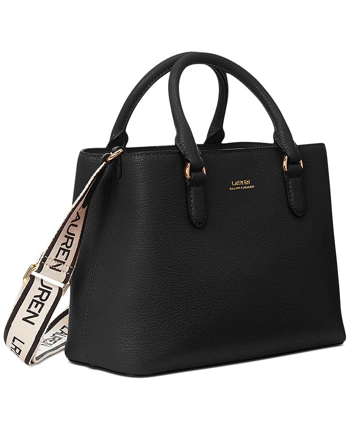 Lauren Ralph Lauren Mini Marcy II Leather Satchel & Reviews Handbags