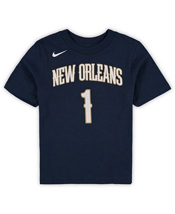 Nike Women's Zion Williamson Navy New Orleans Pelicans Name