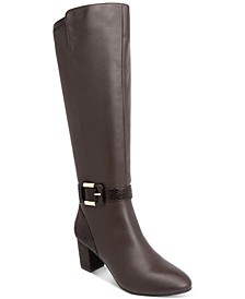 Isabell Wide-Calf Dress Boots, Created for Macy's