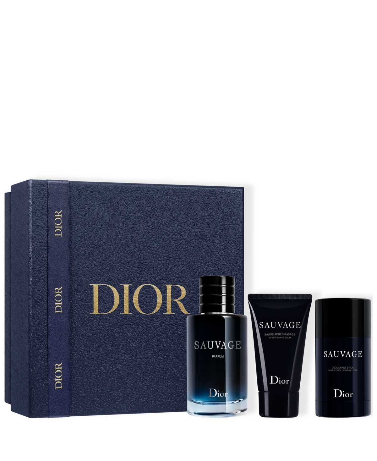 DIOR Men's 3-Pc. Sauvage Parfum Gift Set - Macy's