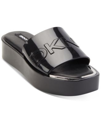 dkny slip on sandals