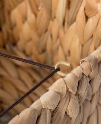 Water Hyacinth Wicker Rectangular Tissue Box Cover