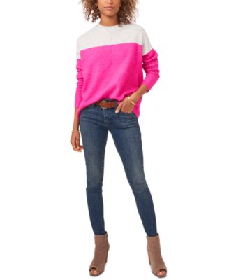 Vince Camuto Extended Shoulder Color-Blocked Sweater & Reviews ...