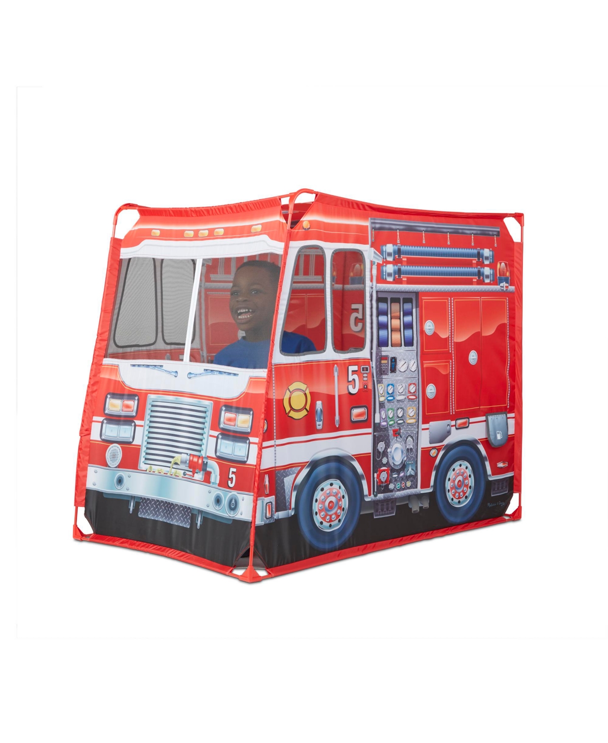 Shop Melissa & Doug Fire Truck Play Tent In No Color