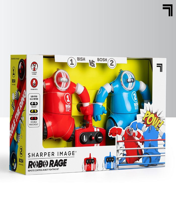 Sharper Image Robo Rage Remote Control Two-Player Robot Fighting Set ...