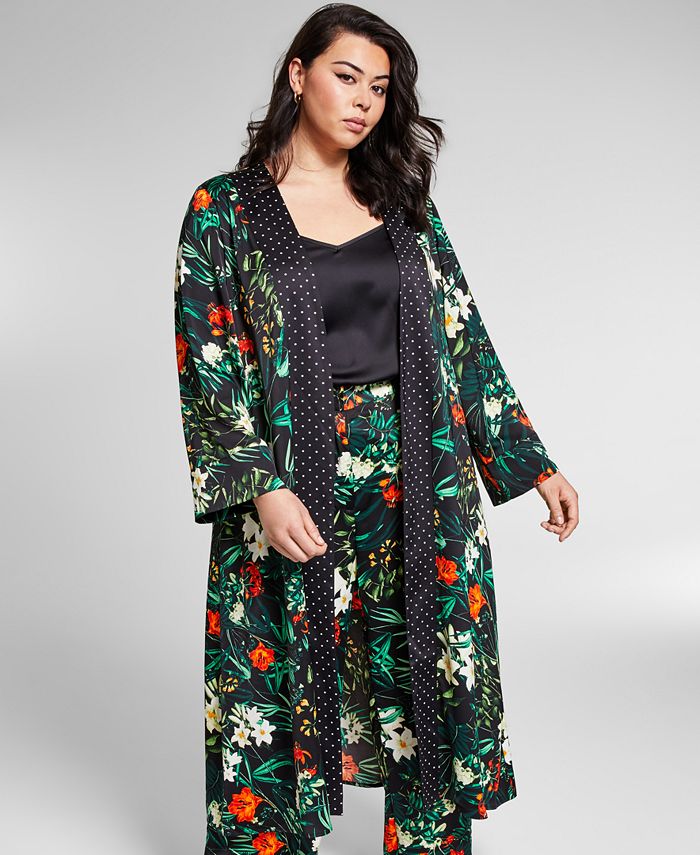 INC International Concepts Jeannie Mai X INC Plus Size Printed