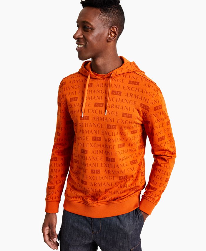 A|X Armani Exchange Men's Tonal Logo-Print Hoodie, Created for Macy's &  Reviews - Hoodies & Sweatshirts - Men - Macy's