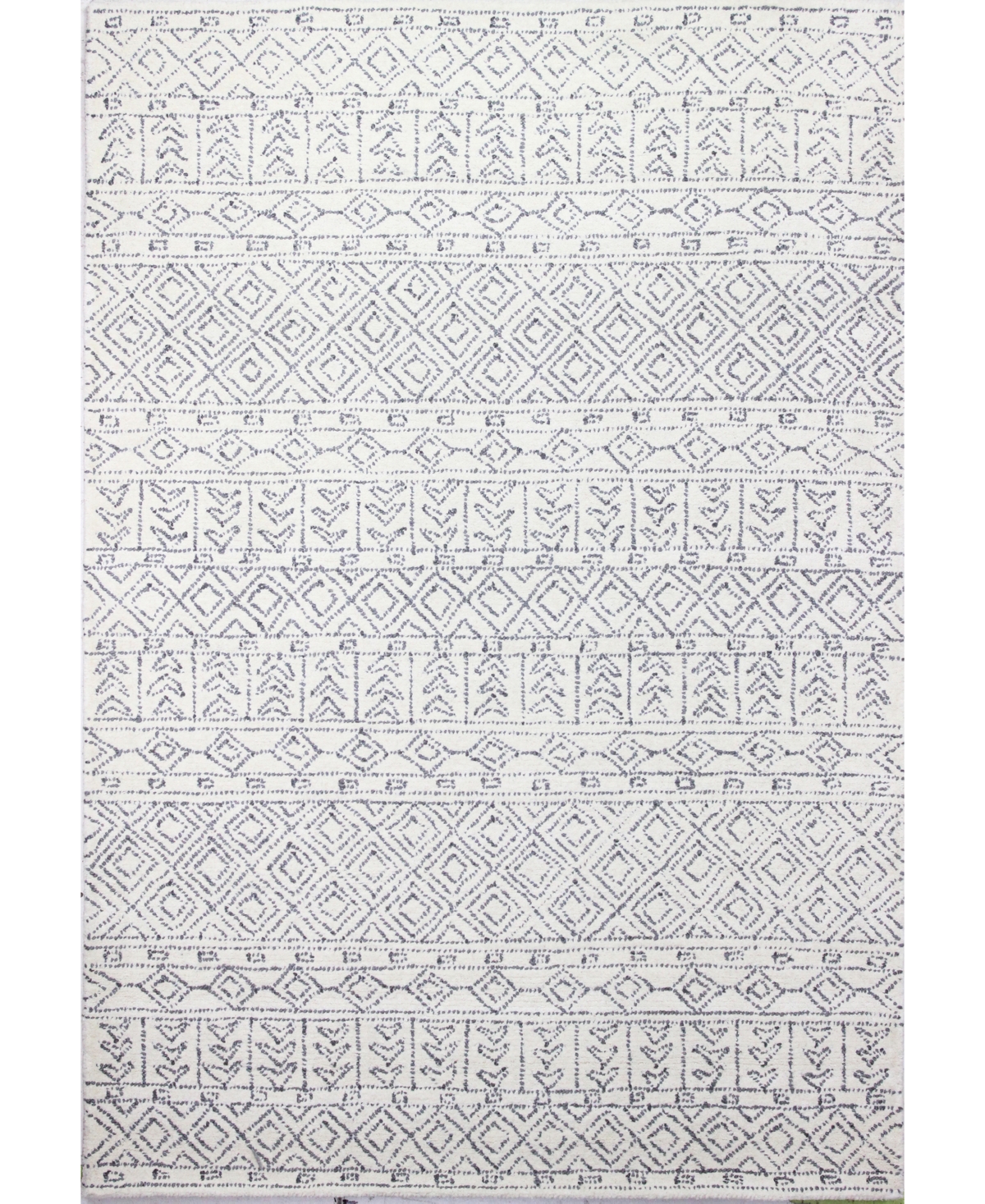 Bb Rugs Veneto CL208 8' 6in x 11' 6in Area Rug - Ivory, Gray