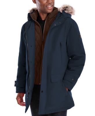 mk mens parka