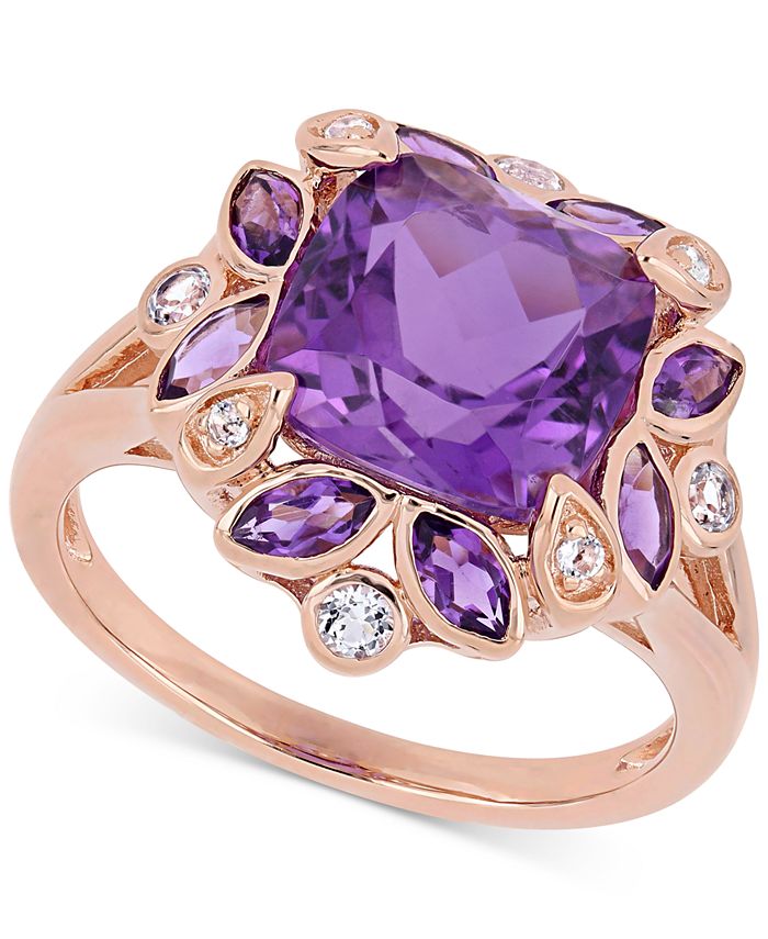 Macy's sales amethyst rings