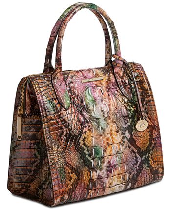 Brahmin Small Caroline Melbourne Leather Satchel & Reviews - Handbags ...